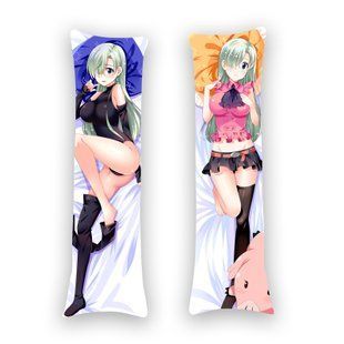 Подушка дакімакура Seven Deadly Sins (150х50см) - двостороння D1435.jpg фото