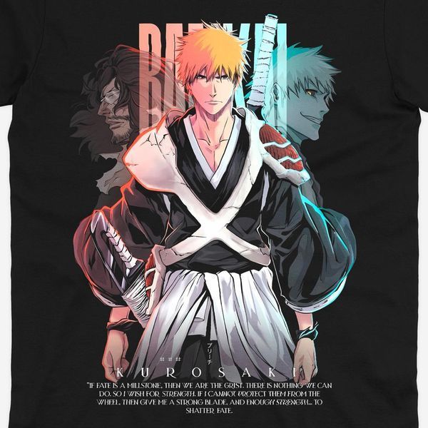 Футболка з принтом з аніме Бліч Bleach 0776 фото