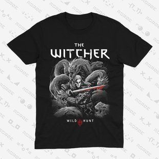 Футболка з принтом Witcher 0684684 фото