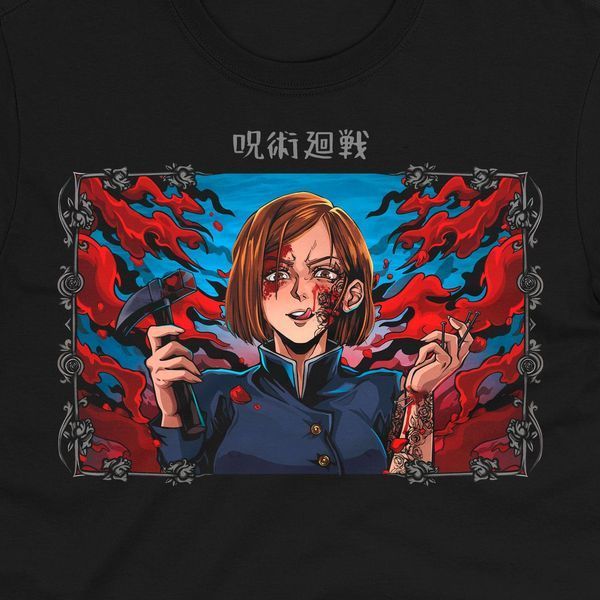 Футболка з принтом з аніме Магічна Битва Jujutsu Kaisen 0616 фото