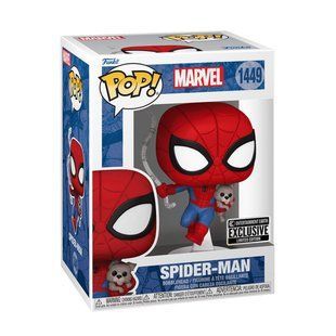 Ігрова фігурка Funko POP! серії Людина-Павук - Людина-Павук із собакою 85244 фото