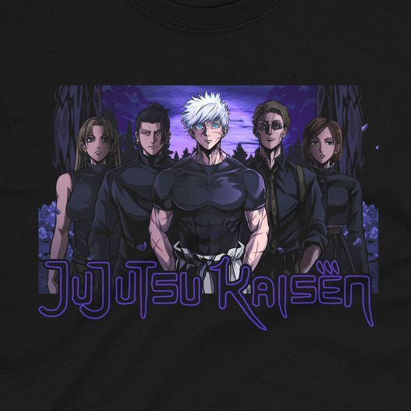 Футболка з принтом з аніме Магічна Битва Jujutsu Kaisen 0618 фото