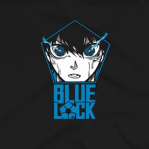 Футболка з принтом з аніме Синя в'язниця Blue Lock 0889 фото