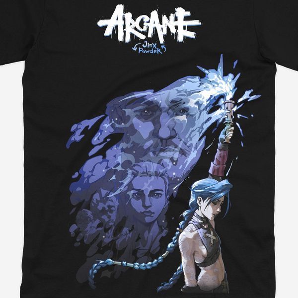 Футболка з принтом Arcane Аркейн 0684659 фото