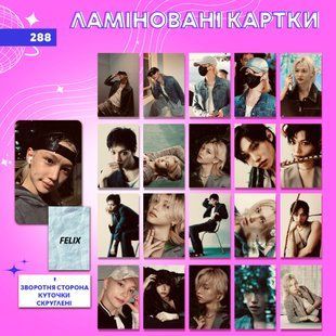 Ламіновані картки 288 - STRAY KIDS лам288 фото