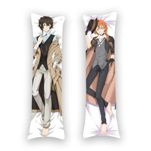 Подушка дакімакура Bungou Stray Dogs (150х50см) - двостороння D1069.jpg фото