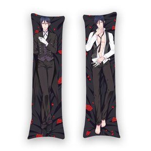 Подушка дакімакура Black Butler (150х50см) - двостороння D1037.jpg фото