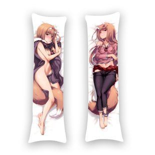 Подушка дакімакура Spice and wolf (150х50см) - двостороння D1547.jpg фото