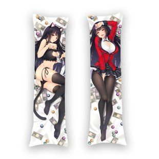Подушка дакімакура Kakegurui (150х50см) - двостороння D1040.jpg фото