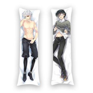 Подушка дакімакура Tokyo Ghoul (150х50см) - двостороння D1208.jpg фото