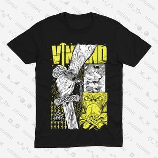 Футболка з принтом з аніме Сага про Вінланд Vinland Saga 0643 фото