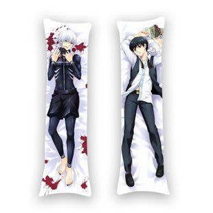 Подушка дакімакура Tokyo Ghoul (150х50см) - двостороння D1209.jpg фото