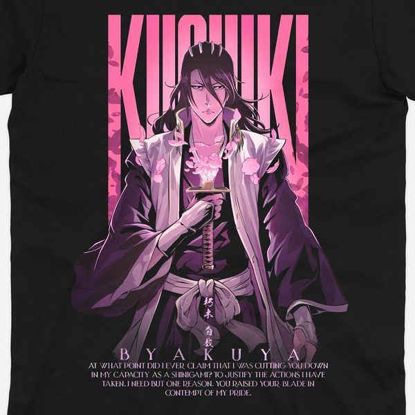 Футболка з принтом з аніме Бліч Bleach 0777 фото