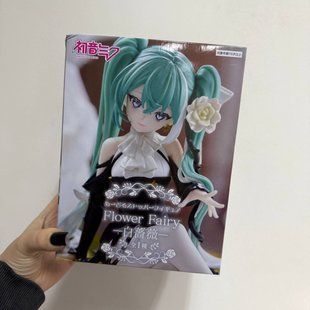 Фігурка Hatsune Miku &ndash; Flower Fairy White Rose &ndash; Noodle Stopper Figure 668752 фото