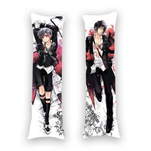 Подушка дакімакура Black Butler (150х50см) - двостороння D1200.jpg фото