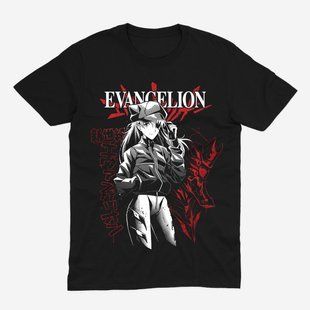 Футболка з принтом з аніме Євангеліон Evangelion 0798 фото