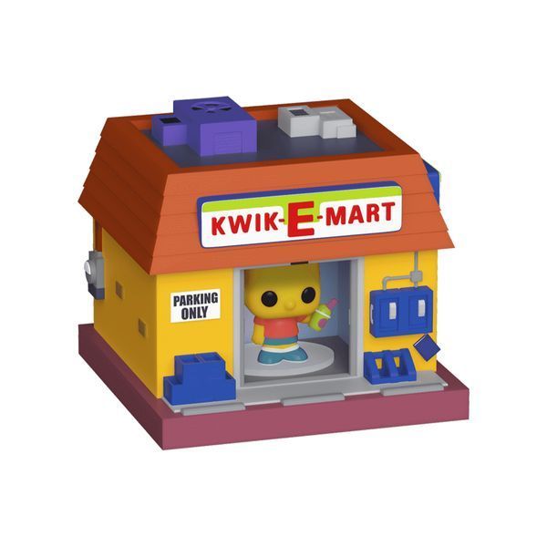 Набір фігурок Bitty Pop! Town - Барт Сімпсон і Квікі-Март 83684 фото