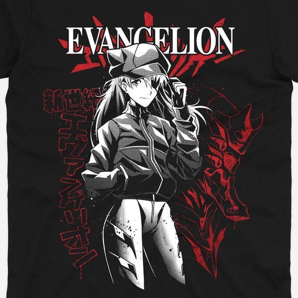 Футболка з принтом з аніме Євангеліон Evangelion 0798 фото