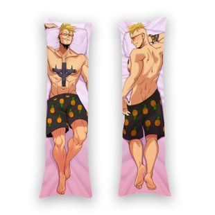 Подушка дакімакура One Piece (150х50см) - двостороння D1511.jpg фото