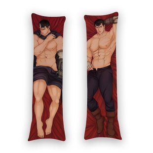 Подушка дакімакура Berserk (150х50см) - двостороння D1260.jpg фото