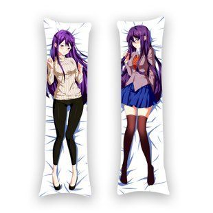 Подушка дакімакура Doki.Doki.Literature Club! (150х50см) - двостороння D1564.jpg фото