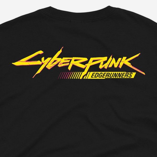 Футболка з принтом з аніме Cyberpunk: Edgerunners 0951 фото