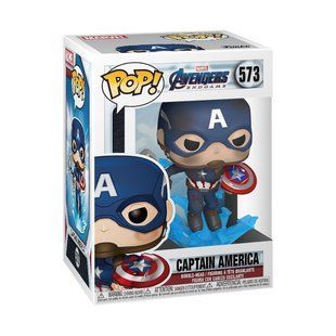 Ігрова фігурка Funko POP! cерії Месники: Фінал - Капітан Америка з мйольніром 45137 фото