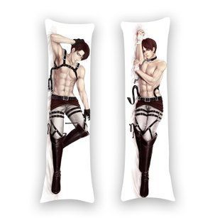Подушка дакімакура Attack on Titan (150х50см) - двостороння D1206.jpg фото
