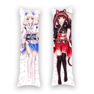 Подушка дакімакура Nekopara (150х50см) - двостороння D1513.jpg фото
