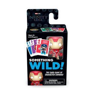 Настільна гра з картками Funko Something Wild - Залізна людина 60495 фото
