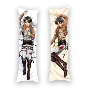 Подушка дакімакура Attack on Titan (150х50см) - двостороння D1207.jpg фото