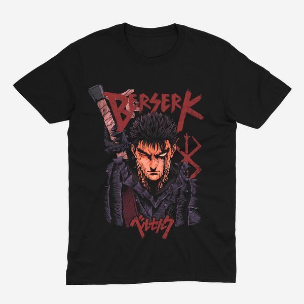 Футболка з принтом з аніме Берсерк Berserk 0903 фото