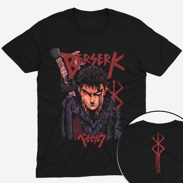 Футболка з принтом з аніме Берсерк Berserk 0903 фото