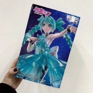 Фігурка Hatsune Miku &ndash; BANPRESTO EVOLVE Clearluxe&ndash;Emerald Gem Ver.  Banpresto (Bandai Spirits) 48907 фото