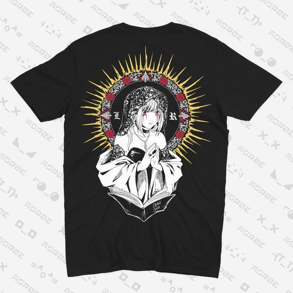 copy_copy_Футболка з принтом з аніме Зошит смерті Death Note 0853 фото