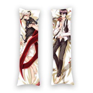 Подушка дакімакура Tokyo Ghoul (150х50см) - двостороння D1212.jpg фото