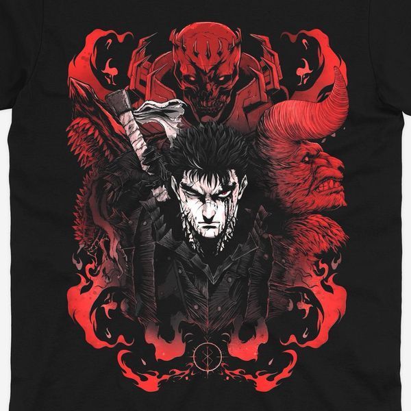 Футболка з принтом з аніме Берсерк Berserk 0905 фото