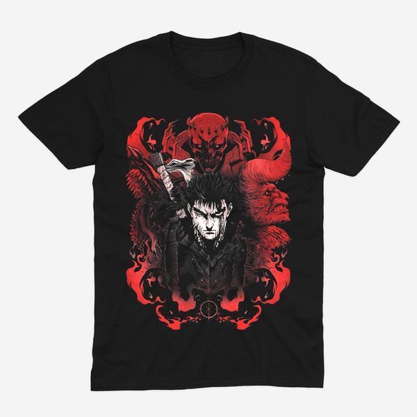 Футболка з принтом з аніме Берсерк Berserk 0905 фото