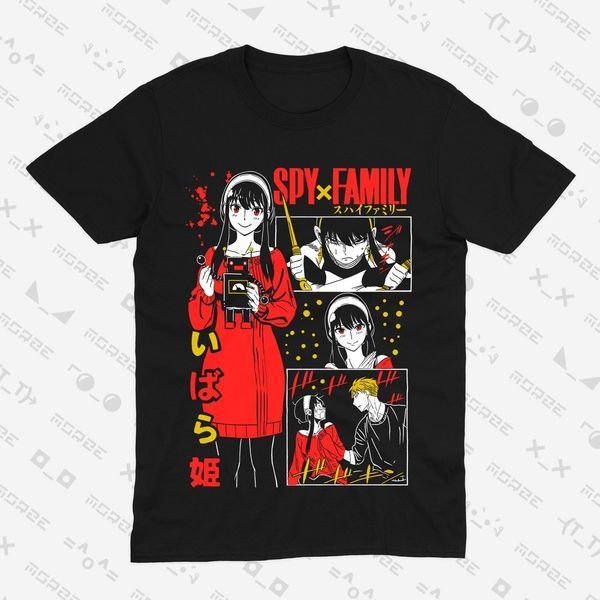Футболка з принтом з аніме Родина Шпигунів SPY x FAMILY 0654 фото