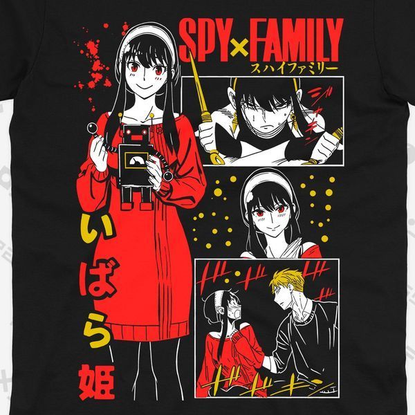 Футболка з принтом з аніме Родина Шпигунів SPY x FAMILY 0654 фото