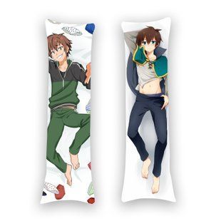 Подушка дакімакура KonoSuba (150х50см) - двостороння D1108.jpg фото