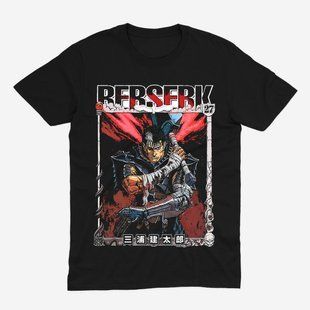 Футболка з принтом з аніме Берсерк Berserk 0909 фото
