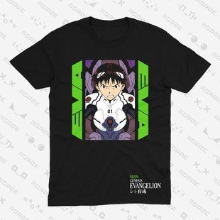 copy_copy_Футболка з принтом з аніме Євангеліон Evangelion 0808 фото