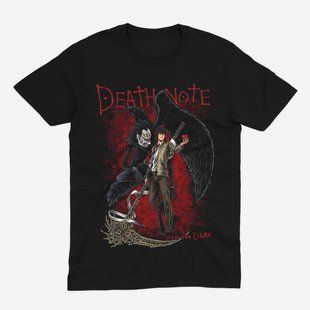 Футболка з принтом з аніме Зошит смерті Death Note 0858 фото