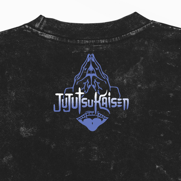 Футболка stone wash з принтом з аніме Jujutsu Kaisen 3456789964 фото