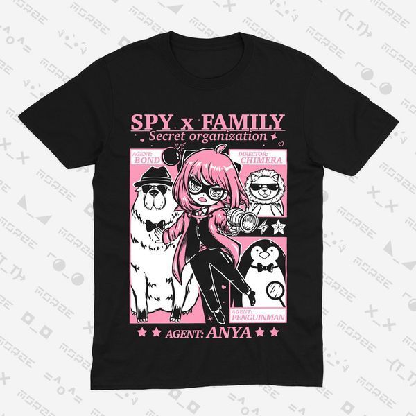 copy_copy_Футболка з принтом з аніме Родина Шпигунів SPY x FAMILY 0657 фото