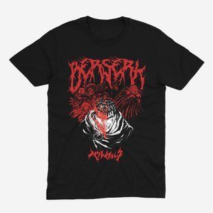 Футболка з принтом з аніме Берсерк Berserk 0911 фото