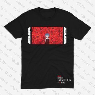 Футболка з принтом з аніме Євангеліон Evangelion 0811 фото