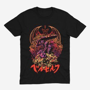 Футболка з принтом з аніме Берсерк Berserk 0913 фото