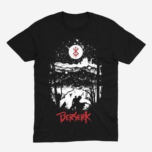 Футболка з принтом з аніме Берсерк Berserk 0914 фото